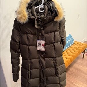 Pajar Women’s Roxy Quilted Puffer with Detachable Faux Fur Trim